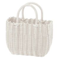 サンリツ PP客室用の洗える抗菌湯かご ホワイト 　1セット（3個）