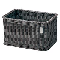 サンリツ KLEANE PLUS洗える抗菌素材のストレージBOX L ダークグレー 　1セット（3個）