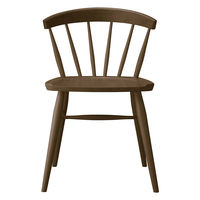 【軒先渡し】オリバー ウィンザーチェア カフェチェア 板座 ブラウン S・CW-F675A・AL・WS・BR2 1脚（直送品）