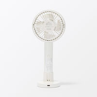 無印良品 角度が変えられる充電式ハンディファン ホワイト ＭＪーＭＨ４ーＷＨ 良品計画