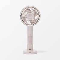 無印良品 角度が変えられる充電式ハンディファン ピンク ＭＪーＭＨ４ーＰＫ 良品計画