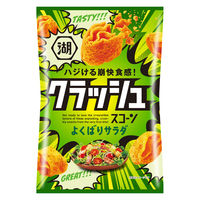 コーンスナック おつまみ クラッシュスコーン よくばりサラダ 40g 12袋 湖池屋