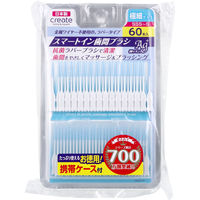 クリエイト スマートイン歯間ブラシ 極細タイプ SSS-S 60本入×4個セット 4901387030160 1パック(60本入×4)（直送品）