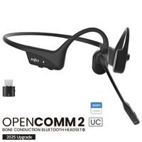 ブルートゥースイヤホン 耳かけ型 骨伝導 OpenComm2 UC USB-C(2025) [骨伝導 /Bluetooth対応]