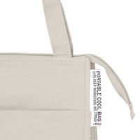 保冷スクエアトート グレー LAKOLE/ラコレ