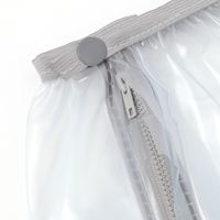 LONG レインZIPシューズカバー クリア [L]25.5～28cm(32cm以下の靴に対応) LAKOLE/ラコレ