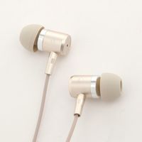カナル型有線イヤホン ベージュ LAKOLE/ラコレ