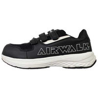 AIRWALK セーフティースニーカー ブラック 28.0cm AW-760 1足（直送品）