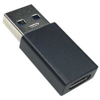 ルーメン USB Type-AオスType-Cメス 変換アダプタ LAD-OG2AMCF 1セット(2個)（直送品）