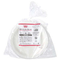 ストリックスデザイン タフペーパープレート 22cm 50枚 SD-192 1パック(50枚)×5（直送品）