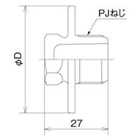 オンダ製作所 給水栓プラグ OS-350 1個（直送品）
