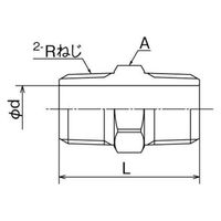 オンダ製作所 SMU型 ステンレスユニオン SUS316 SMN-10 1個（直送品）