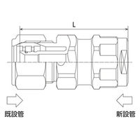 オンダ製作所 WJ60型 WJ61型 ソケットメカニカル接続 WJ60-1313C-S 1個（直送品）