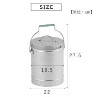 武田コーポレーション 火消つぼ FK16-18 1箱(6個入)（直送品）