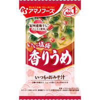 いつものおみそ汁 香りうめ 1セット（1個×12） アサヒグループ食品