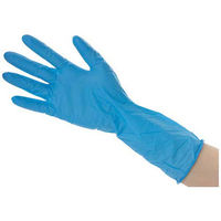 中部物産貿易 【食品衛生法適合】プロワーク ニトリーノセミロング ブルー L 100枚 NSL300-02 1セット(3箱)（直送品）