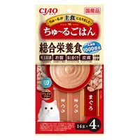 いなば CIAO チャオ ちゅ～るごはん 猫 総合栄養食 まぐろ 国産（14g×4本）2袋 ちゅーる キャットフード 猫用 おやつ