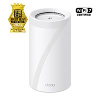 TPーLINK 究極WiFi7 AIメッシュ DECO BE85 1P BE22000 DECO BE85 1P 1個