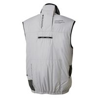 サンエス ハイブリットクールベスト 6シルバー S EF92592S 1セット（直送品）