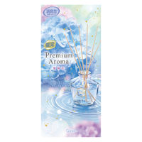 【数量限定】お部屋の消臭力 プレミアムアロマ スティック 部屋用 紫陽花 本体 65mL 1セット（1個×3） 消臭剤 芳香剤