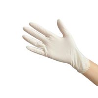 原田産業 サステナフィット ラテックスグローブPF L 天然ゴム　使い捨て手袋 粉なし　31105104 1箱（100枚入）