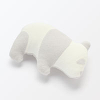 無印良品 ポケット付き 動物クッション（パンダ） ２３．５×１５．５ｃｍ 良品計画