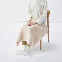 無印良品 綿麻 ワッフル織 ブランケット ８０×１３０ｃｍ 生成 良品計画