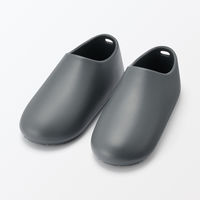 無印良品 ＥＶＡ 吊るせるやわらかバススリッパ Ｍ ダークグレー 約２３．０‐２５．０ｃｍ 良品計画