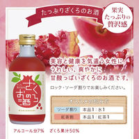 國盛 フルリア ざくろのお酒 果汁を50％ 300ml 1本 リキュール