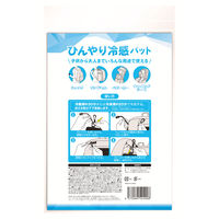 【アウトレット】【熱中症対策】日翔 ひんやり冷感パット 背中用 1個