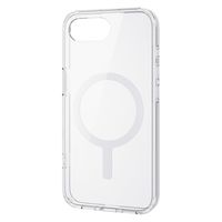 iPhone 16e ケース ハイブリッド  衝撃吸収 ホワイト PM-A25SMAG02WH エレコム 1個（直送品）