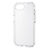 iPhone 16e ケース ハイブリッド  衝撃吸収 メタルステッカー付 クリア PM-A25STSLACR エレコム 1個（直送品）