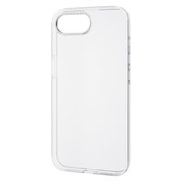 iPhone 16e ケース ソフト 衝撃吸収 超軽量 極薄 メタルステッカー付 クリア PM-A25SUCUCR エレコム 1個（直送品）