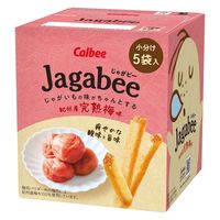 ポテトスナック菓子  Jagabee ジャガビー 紀州産完熟梅味 75g 1セット（1個×12） カルビー