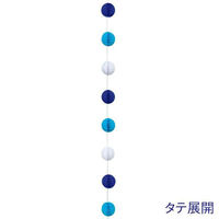 アルファ ハニカムボールガーランド(ツートンブルー) TC8-2002BU 1本（直送品）