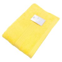 【アウトレット】バスタオル　ふんわりカラー　イエロー（黄） 1セット（3枚入）