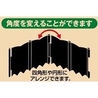 【園芸用品】グリーンパル 芝止めストッパー 20枚組 ブラック 4976131912627 1箱（20枚）