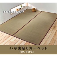 イケヒコ DXアロマ 花ござ 江戸間3畳 2610×1740mm ベージュ 1030230010302 1枚（直送品）