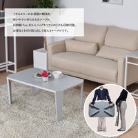 【軒先渡し】B.Bファニシング Noko フォールディングテーブル 幅750×奥行450×高さ330mm NKTB0259MOBEG 1台（直送品）