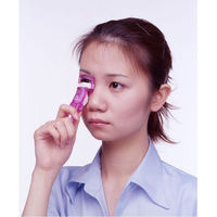 グリーンベル MIー244 折りたたみアイカーラー ピンク 4972525513937 1セット(12個)（直送品）