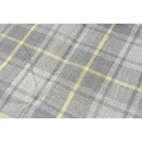 アサヒ興洋 レジャーシート 4人用 150×170cm ふんわりレジャーマット グレイッシュチェック大 409217 1個（直送品）