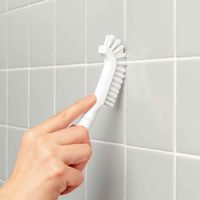 アズマ工業 ブラシ アズマジック 取替可能ブラシ ブラシカーブ大 柄付き BA741 414498 1個（直送品）