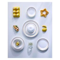 パール金属 ボウル 21.5cm Pyrex Milk Glass パイレックス 強化ガラス ハーモニーポップス 424743 1個（直送品）