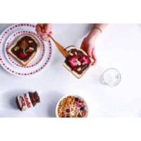 パール金属 プレート 19cm Pyrex Milk Glass パイレックス 強化ガラス スイートハート 424753 1個（直送品）