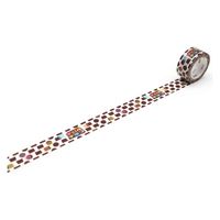 カモ井加工紙 マスキングテープ mt 駄菓子 チロルチョコパターン 15mm×3m 424860 1個（直送品）