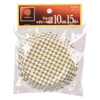 パール金属 マドレーヌ型 10cm 15枚入り ラフィネ アルミ 432107 1個（直送品）