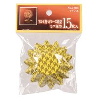 パール金属 マドレーヌ型 花型 ミニ 6.5cm 15枚入り ラフィネ アルミ 432109 1個（直送品）