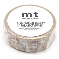 カモ井加工紙 マスキングテープ mt PEANUTS スヌーピー兄弟 15mm×7m 445265 1個（直送品）