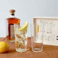 東洋佐々木ガラス ハイボールグラスセット 2個入り 420ml 薄づくり 専用木箱 ガラス 446830 1個（直送品）