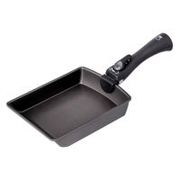 アイメディア 玉子焼き器 IH対応 着脱ハンドル式 チタンシェフ 448723 1個（直送品）